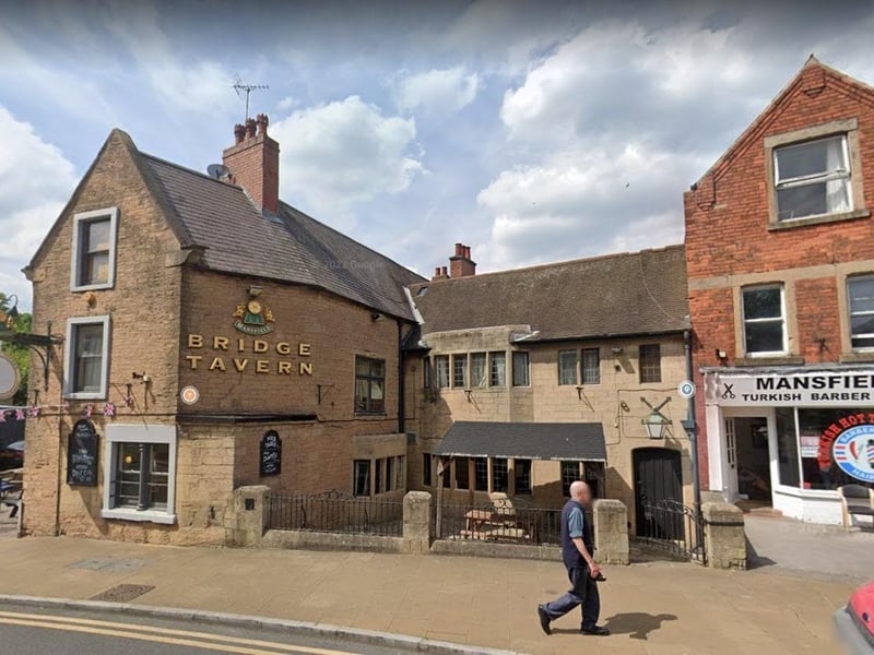 Bridge Tavern on Bridge Street, Mansfield, has a 4.4/5 rating based on 242 reviews.