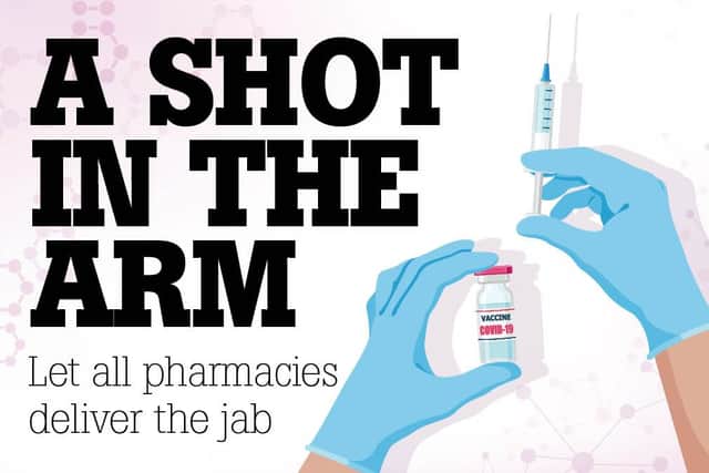 A shot in the arm campaign - let all pharmacies deliver the jab