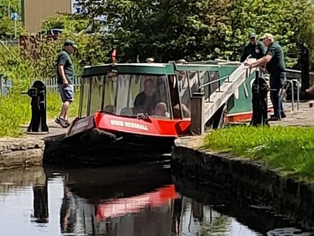 This photo of a boat in Shireoaks was sent to us by Phyllis Romans
