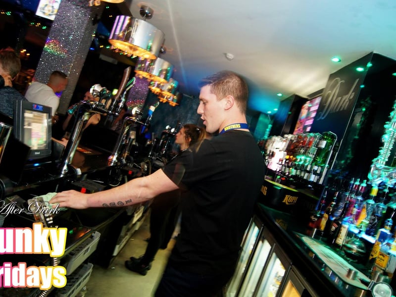 Busy behind the bar