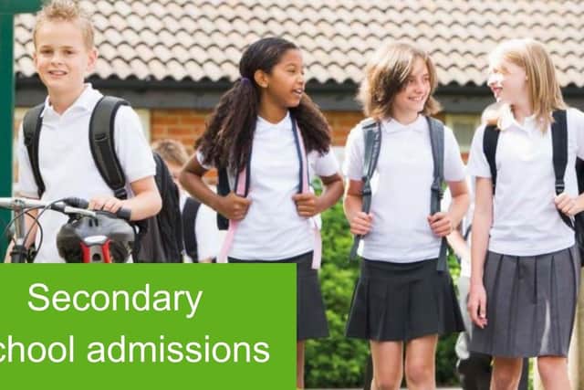 It’s time to apply for your child's secondary school place