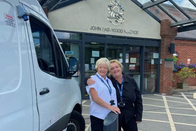 Jayne Johnson and Dianne Moon have been close friends since last year. They have raised thousands for local charities.