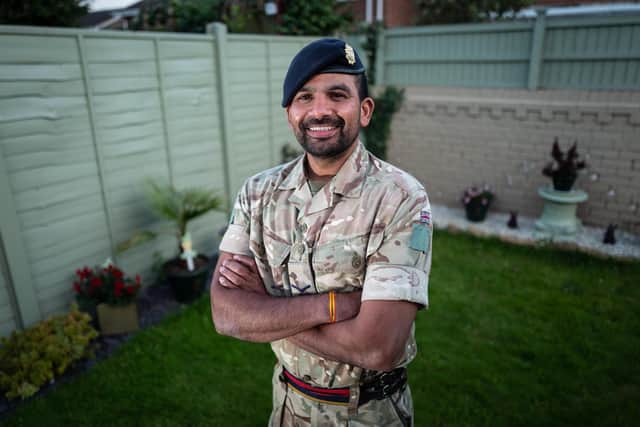 Gopal Vaakode, who lives in Mansfield, explained how he joined the British Army to "repay his debt" to the English family who saved him from a life of selling peanuts.
