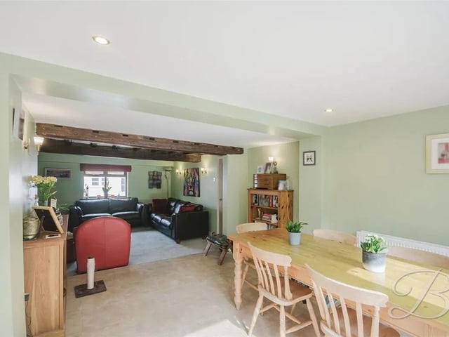 The open plan design lends itself perfectly to family living