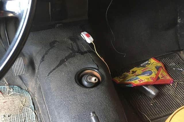 It required bodywork for dents, a new gearstick and a new boot lock.