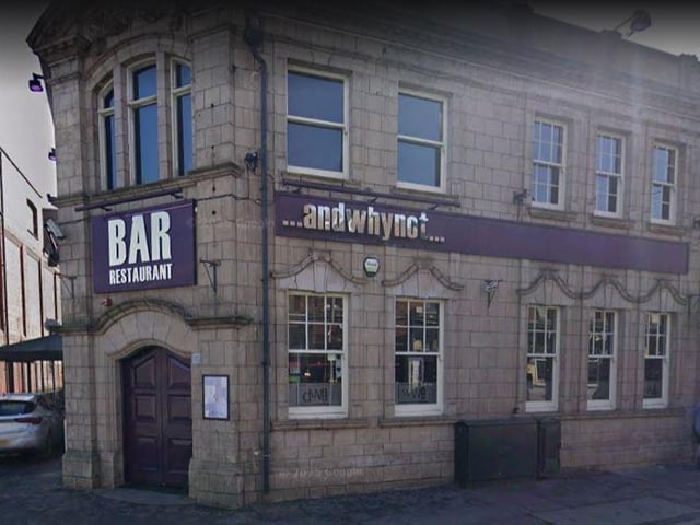 andwhynot, on Leeming Street, Mansfield, is rated 4.5 on Google Reviews.