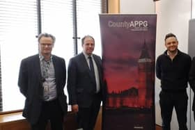Coun Ben Bradley, second from right, at the APPG's annual general meeting.