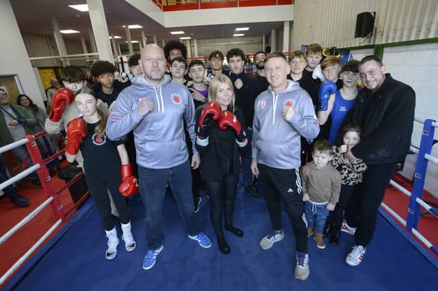 Back in business - Rainworth & Blidworth Boxing Club is open again after huge facelift on premises.