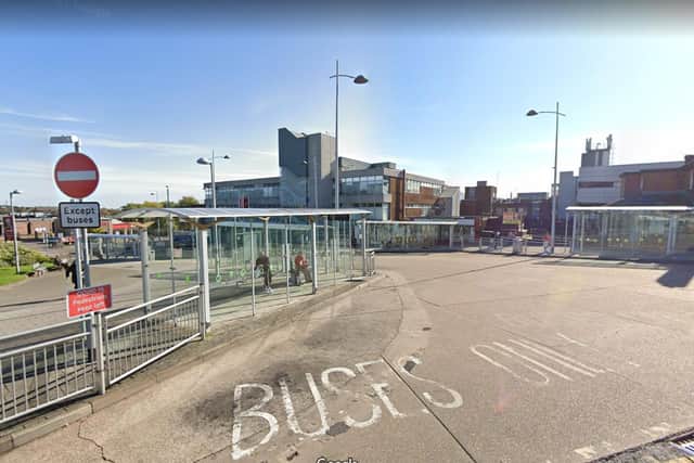 Sutton Bus Station.