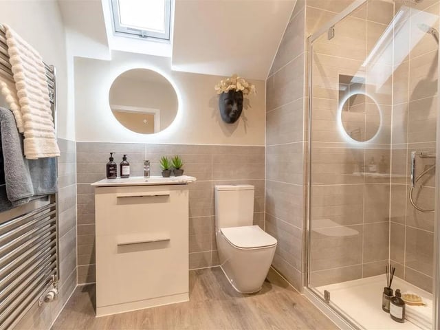 The property boasts four bathrooms