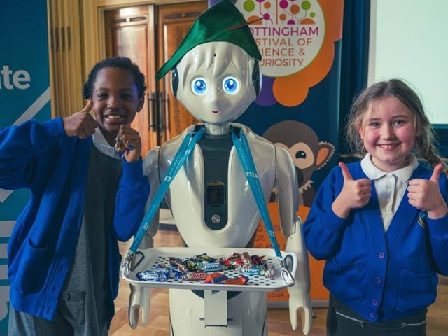 Researchers from the University of Nottingham are hosting a robotics workshop at Mansfield Museum next Wednesday (10 am to 3 pm) as part of the Nottingham Festival of Science and Curiosity. Children, who must be accompanied by adults, can even build their own robot and learn how it interacts with humans. Please check the festival's website for availability of places.