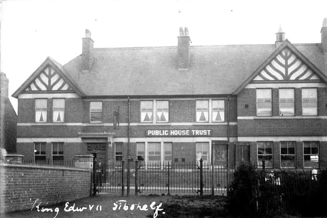 Tibshelf's Edward VII pub when built more than 100 years ago. Image c/o Tibshelf Local History & Civic Society.