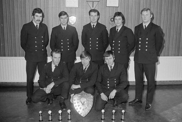 Sutton Fire Station Volleyball Team 1973.