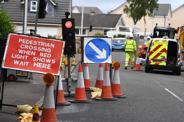 A number of roadworks will take place across Falkirk district in the coming weeks. Picture: John Devlin.
