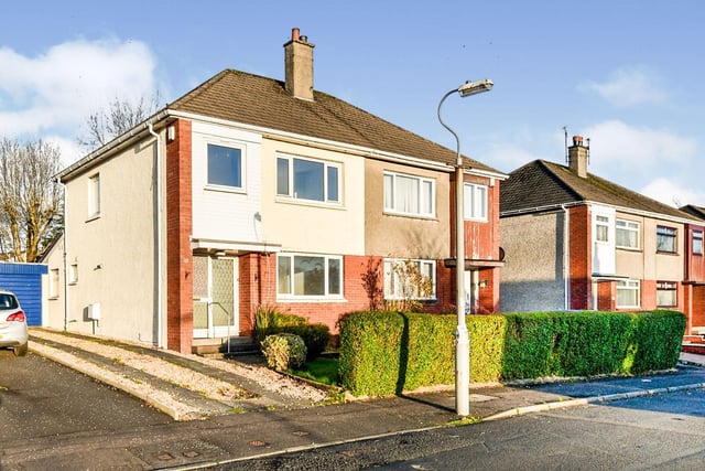 3 bedroom semi-detached house in Kilmarnock.
Average house price in East Ayrshire - £110,073.