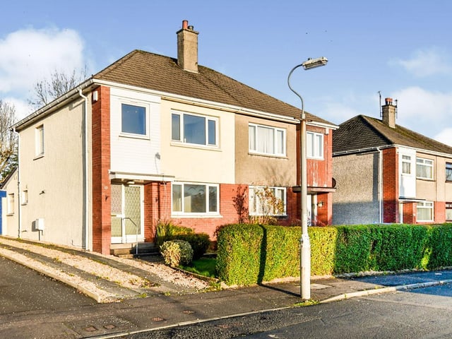 3 bedroom semi-detached house in Kilmarnock.
Average house price in East Ayrshire - £110,073.