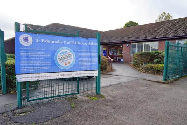 St Edmund's Primary School in Mansfield Woodhouse has been given a positive report by Ofsted. Photo: Submitted
