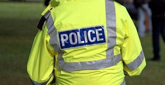 A large quantity of cash was seized by police.