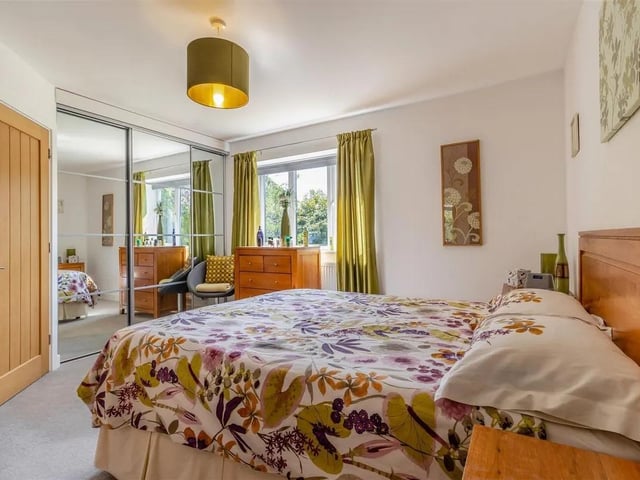One of two bedrooms that benefit from an ensuite bathroom