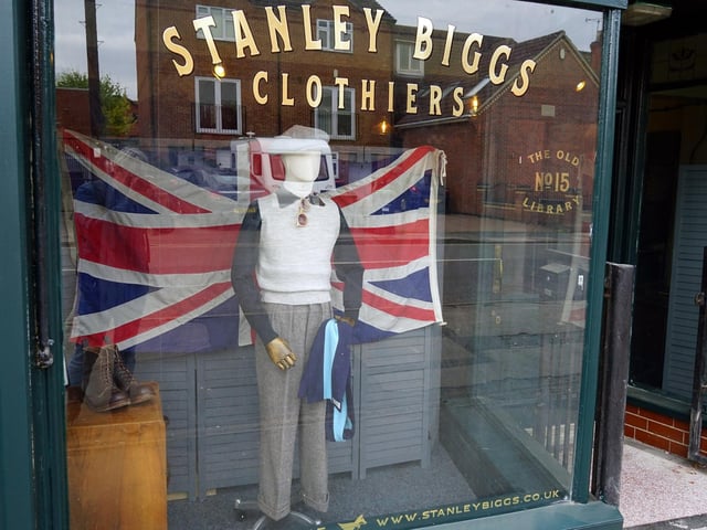 Every item of clothing is named after a pioneer or adventurer from the local area.