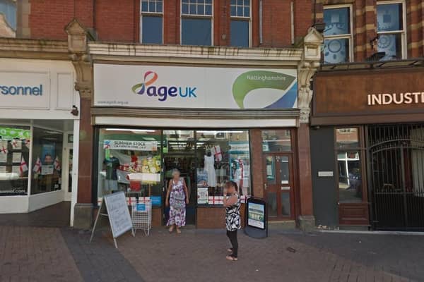 The restaurant is planned in the former Age UK charity shop on Leeming Street, Mansfield town centre.
(Photo by: Google Maps)