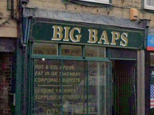 Big Baps on Ratcliffe Gate was awarded a four-star rating