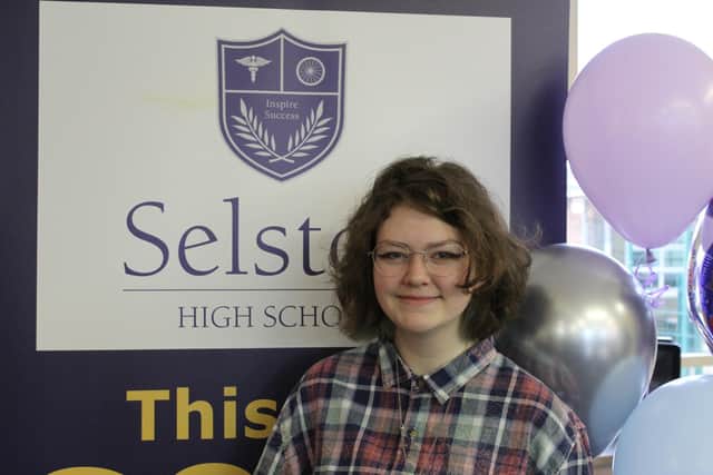 Olivia Gilbert achieved a grade 8 or above in all her GCSE’s.