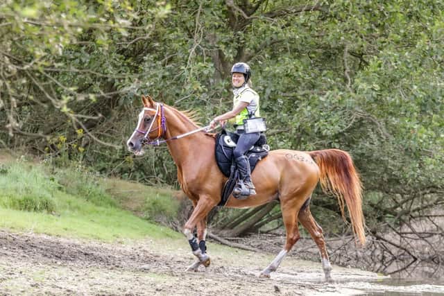 Nottinghamshire endurance rider Rachel Pemberton has been crownded a national champion.
