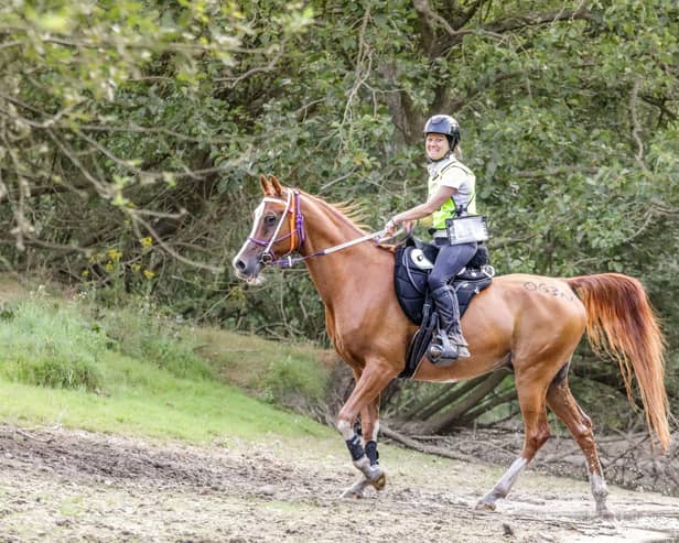 Nottinghamshire endurance rider Rachel Pemberton has been crownded a national champion.