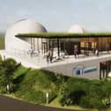 An artist's impression of how the new Sherwood Observatory in Sutton will look.