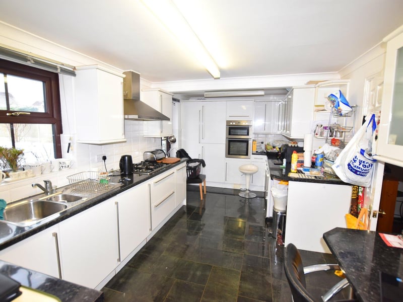 The kitchen.