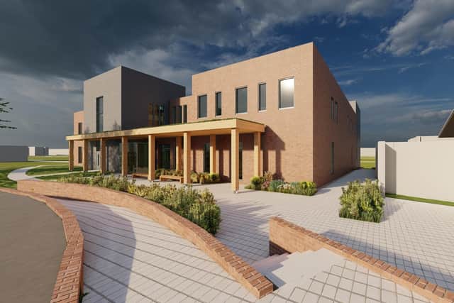 An artist's impression of the planned development.