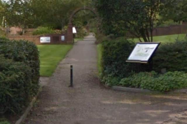The Broxtowe Holocaust Memorial Day event will take place at the Walled Garden in Bramcote Hills Park. Photo: Google