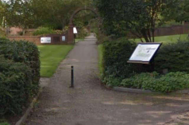 The Broxtowe Holocaust Memorial Day event will take place at the Walled Garden in Bramcote Hills Park. Photo: Google