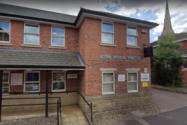 At Acorn Medical Practice, on Wood Street, Mansfield, 20.6 per cent of 1,893 appointments saw patients waiting longer than two weeks.