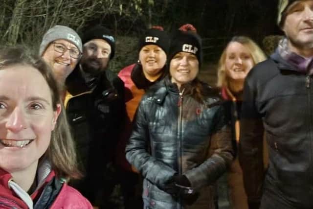 The group will begin their walk at midnight on Saturday, March 5.