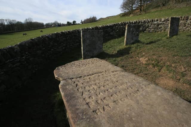 Graves of those who lost their lives in the 17th century Great Plague