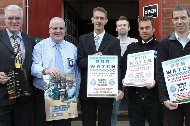 2008: Eastwood and District Pub Watch launched its annual campaign at the Library pub.