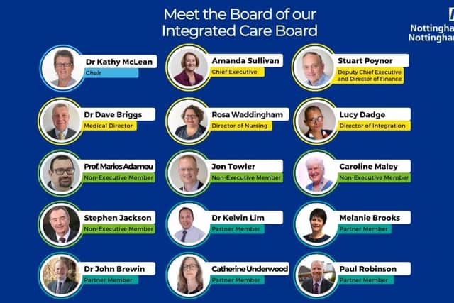 A new NHS Nottingham and Nottinghamshire Integrated Care Board (ICB) has been formed