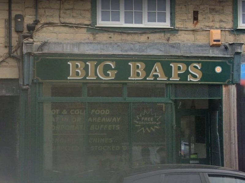 Big Baps on Ratcliffe Gate, Mansfield. Last inspected on May 10, 2022.