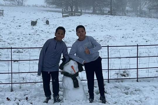 Victoria Tighe shared this seasonal photo of a winter wonderland.