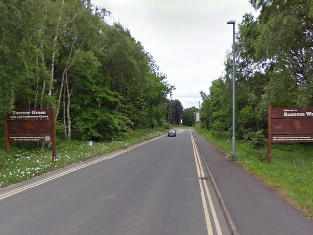 Oak Tree & Ransom Wood has 161 postcodes within 900m of a park, public garden, or playing field. Pictured is the entrance to Ransom Wood Business Park.
