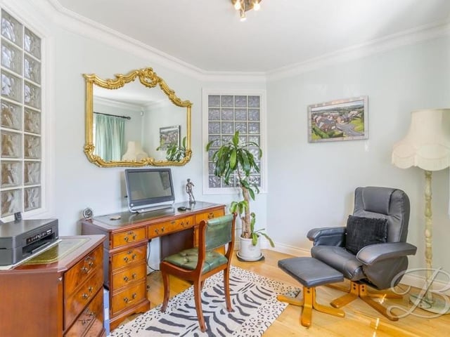 This is the second study or office on the ground floor. A comfortable space if you fancy working from home or checking your emails.