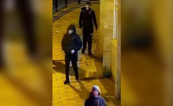 Police have issued an image showing people they want to identify and speak to in connection with the incident