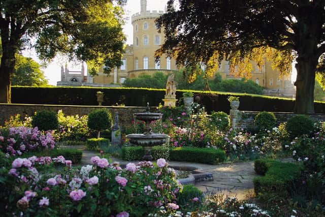 Belvoir Castle's Rose Garden