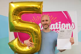 Father-of-two Sam Williams-Duncan, 39, who got a grade 5 in GCSE biology, said: “This grade is what I wanted. I sat my GCSEs at school in 1999 and got two Ds in science, which was a source of frustration for many years.
“I re-took my science GCSE in 2012 but for personal reasons wasn’t able to sit one of the exams, so it carried on being a frustration for another ten years. To get this grade has finally removed a monkey off my back.”
