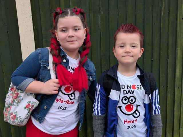 Ayla-Rose Wilkinson, age 9, and Henry Wilkinson, age 6, both have striking red hair.