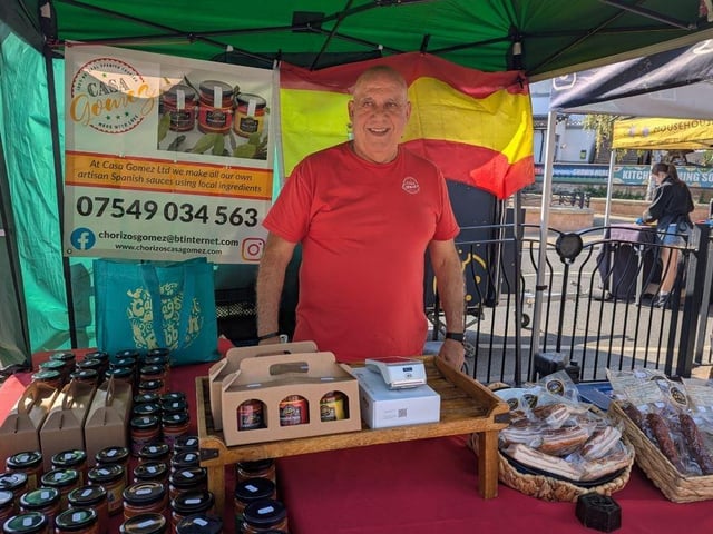The Casa Gomez stall served up some Spanish flavours on the day.