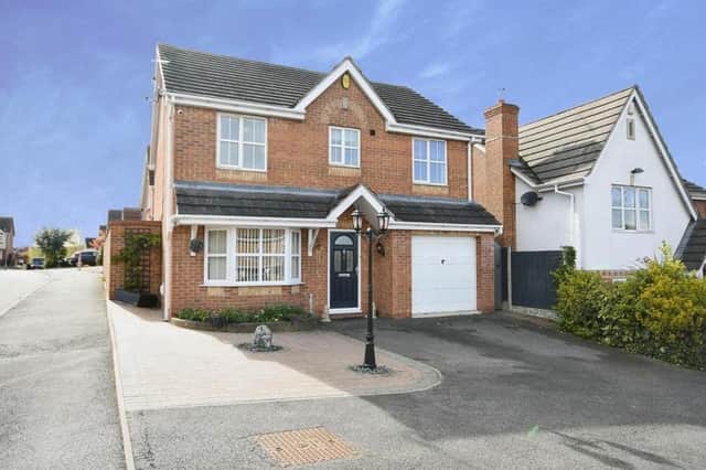 It's hard to fault the external appearance of this four-bedroom, detached property on Shearsby Drive in Forest Town. Estate agents Bairstow Eves are inviting offers of more than £290,000.