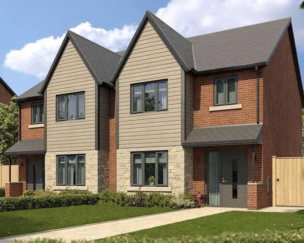 An example of the properties Taggart Homes is building at Forest Park in Annesley. Now the company is to start work on a new development on land north of Skegby Lane in Mansfield. (PHOTO BY: Taggart Homes)